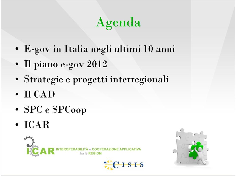 2012 Strategie e progetti