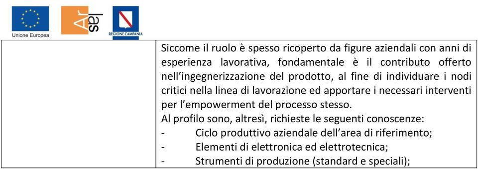 interventi per l empowerment del processo stesso.