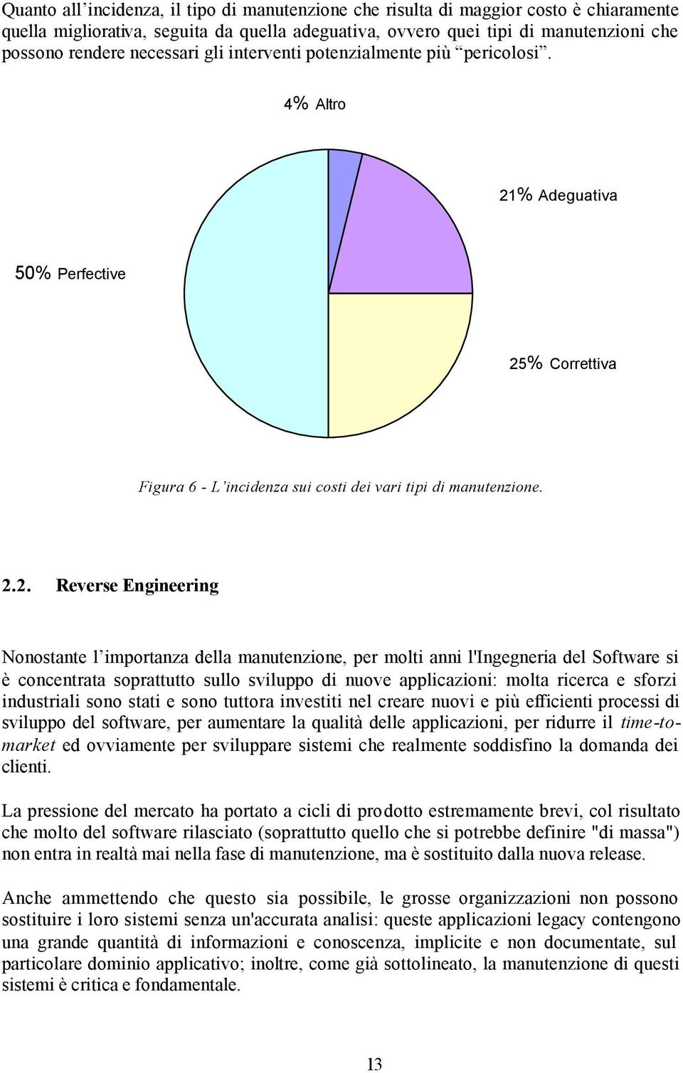 % Adeguativa 50% Perfective 25