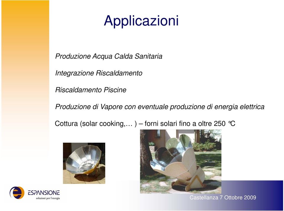 Produzione di Vapore con eventuale produzione di