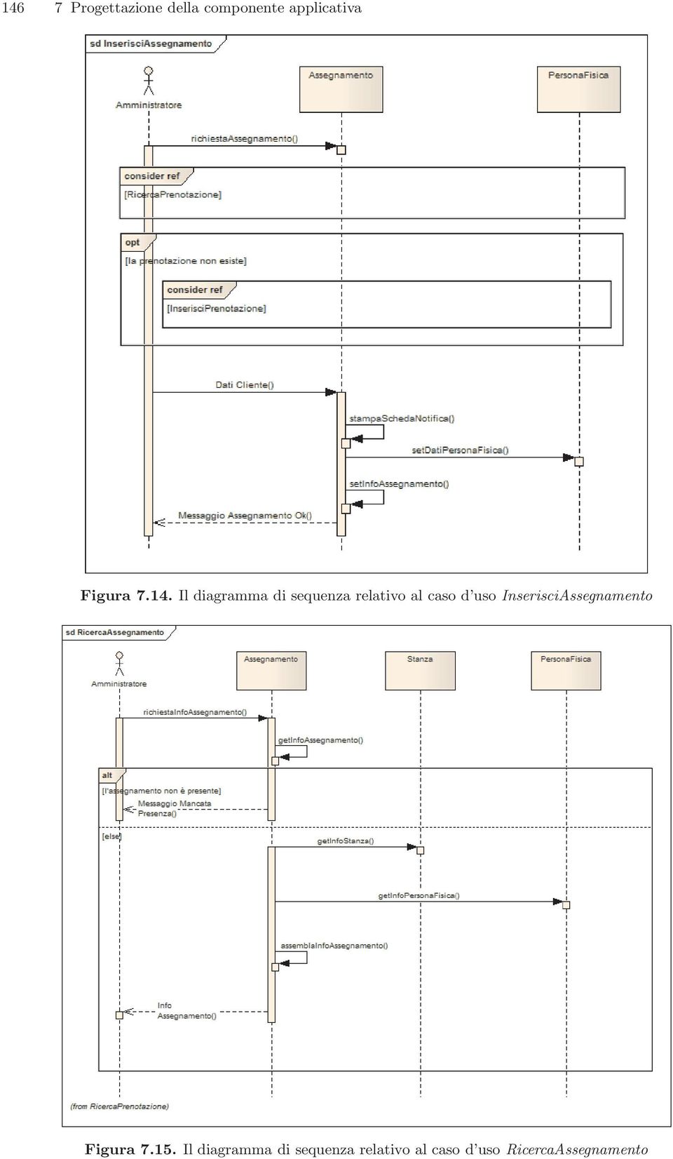 Il diagramma di sequenza relativo al caso d uso