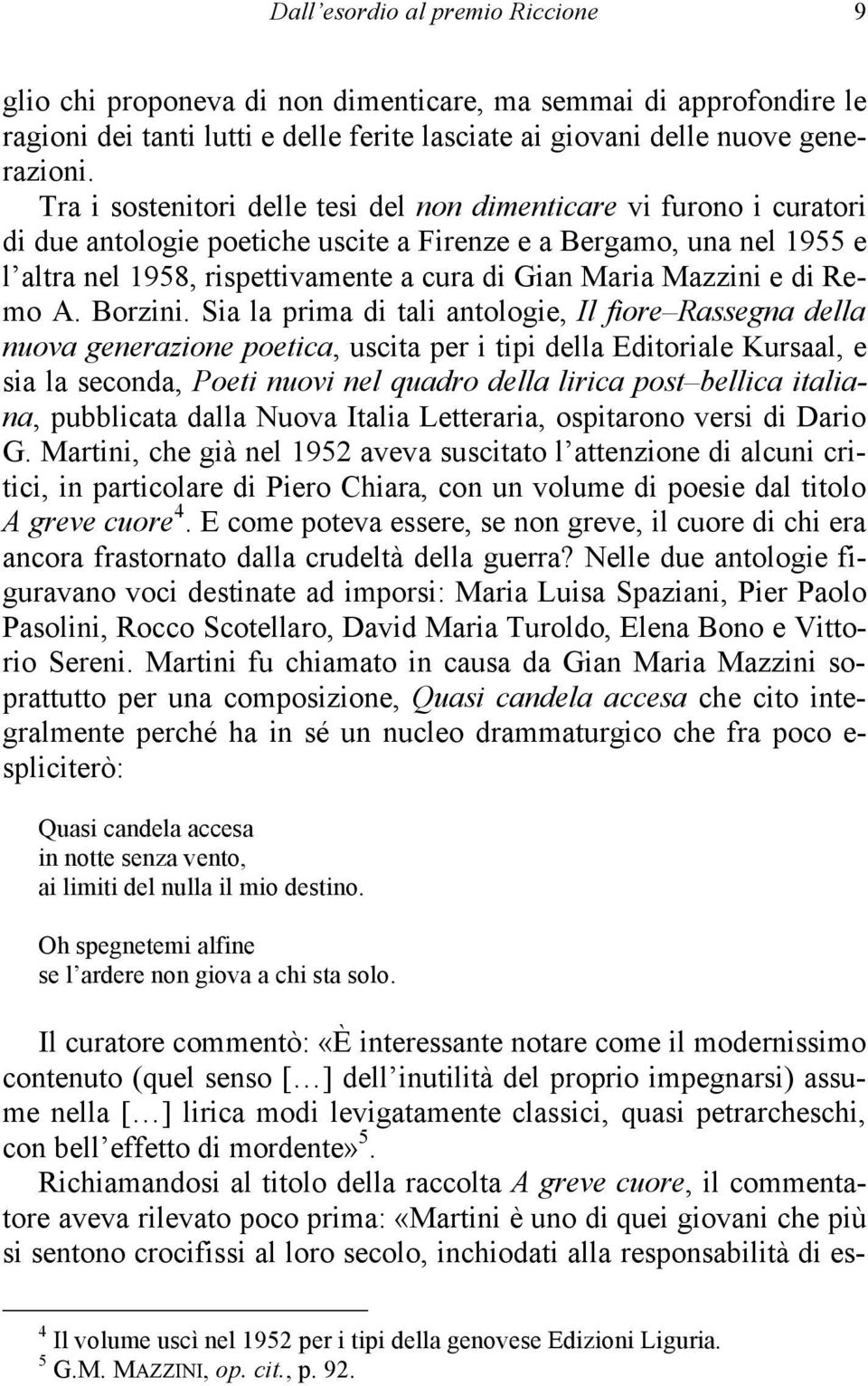 Mazzini e di Remo A. Borzini.