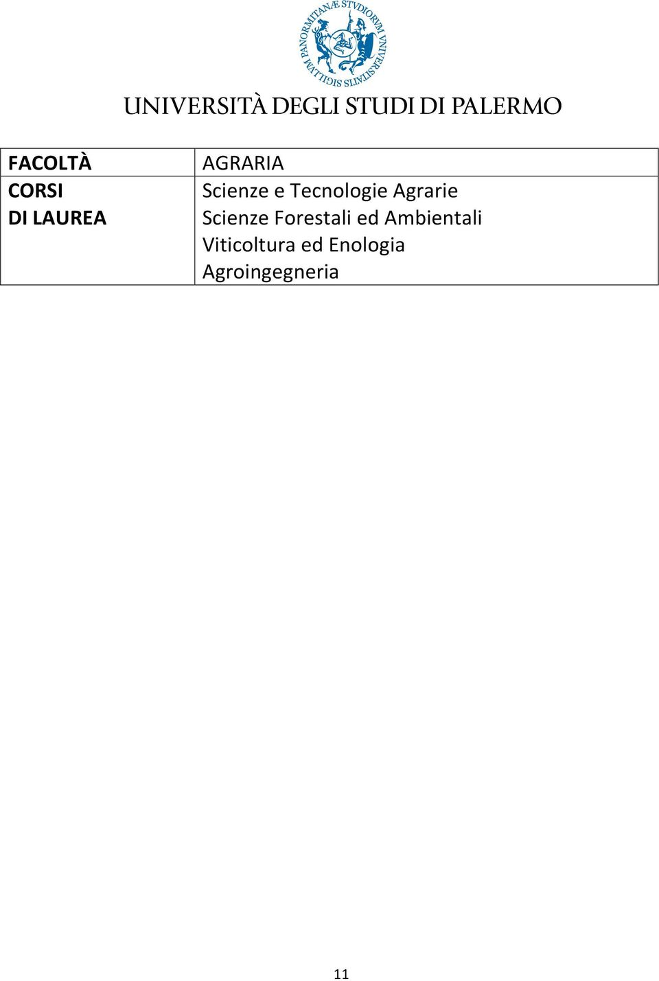 Scienze Forestali ed Ambientali