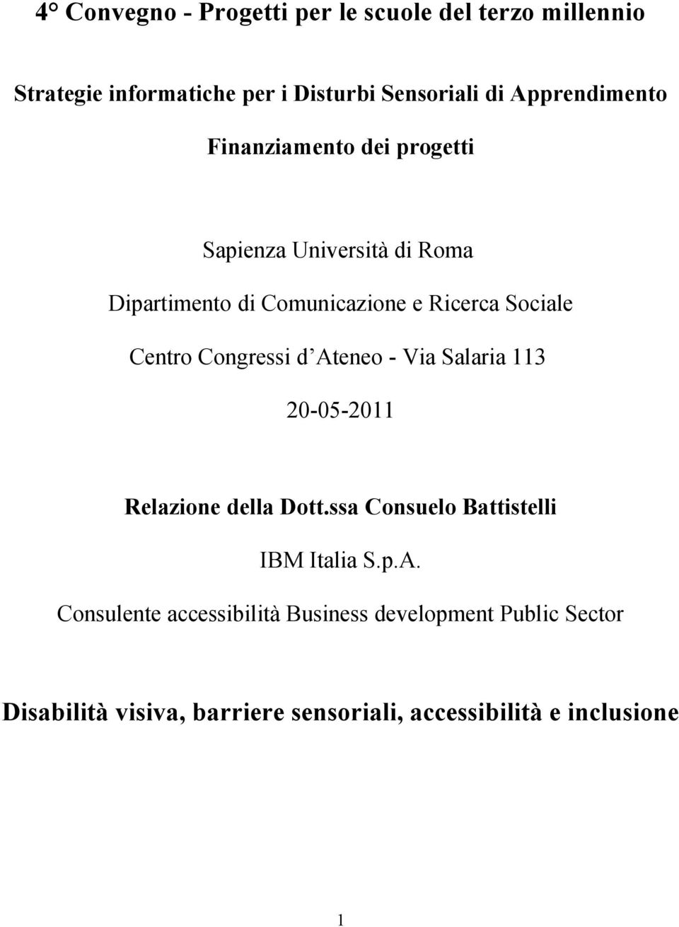 Centro Congressi d At