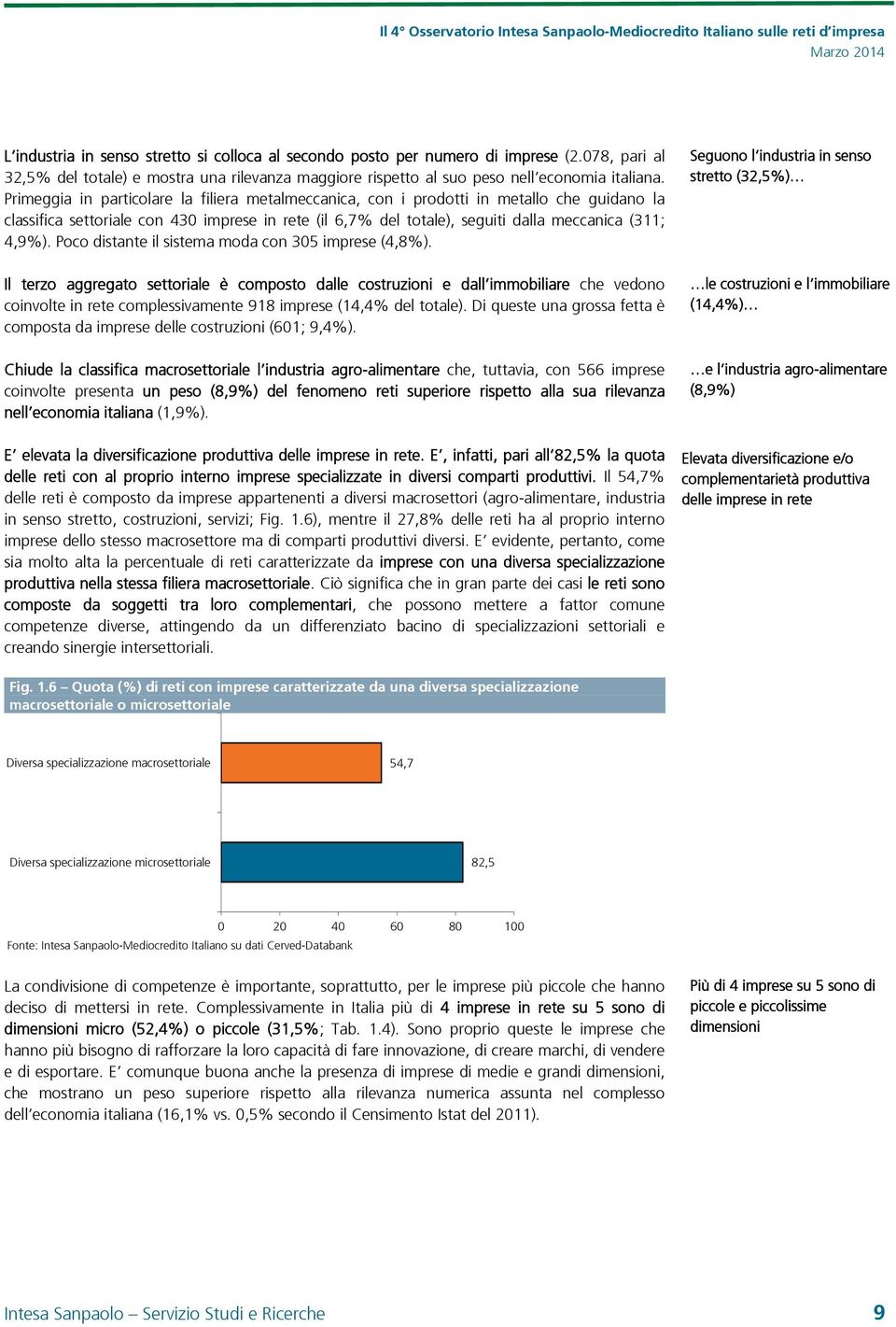 Poco distante il sistema moda con 305 imprese (4,8%).