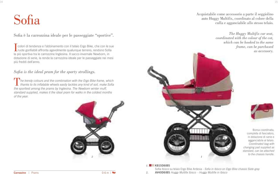 Il sacco invernale Newborn, in dotazione di serie, la rende la carrozzina ideale per le passeggiate nei mesi più freddi dell anno.