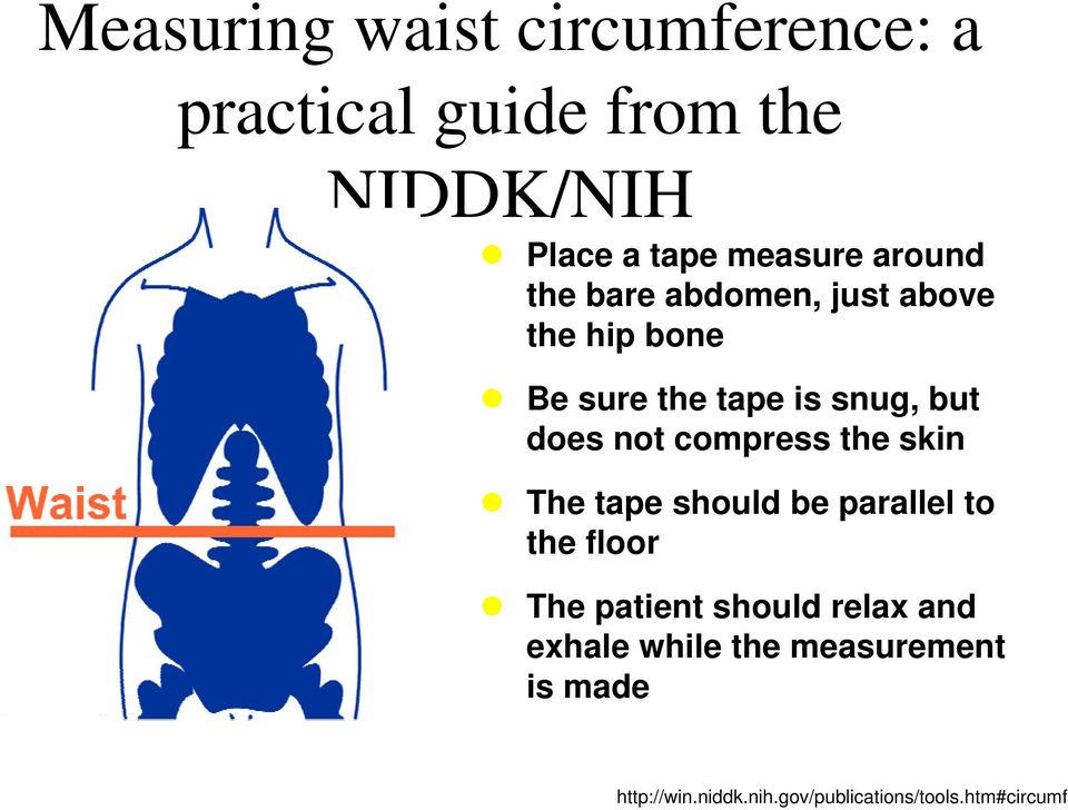 compress the skin The tape should be parallel to the floor The patient should relax and