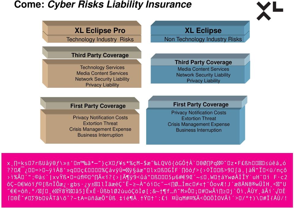 Services Network Security Liability Privacy Liability First Party Coverage Privacy Notification Costs Extortion Threat Crisis Management