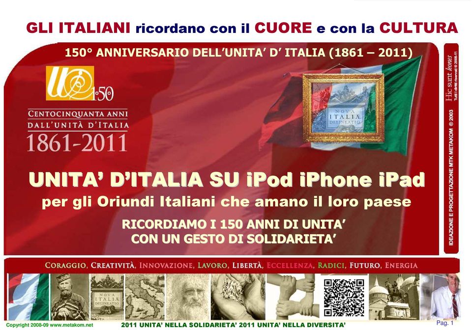 ipod iphone ipad per gli Oriundi Italiani che amano il loro