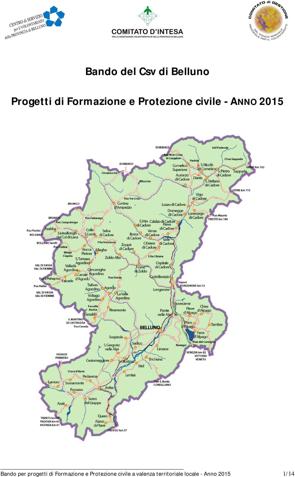 Bando per progetti di Formazione e