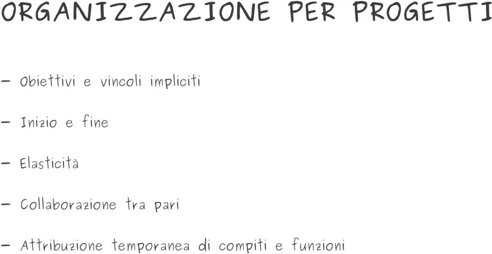 Elasticità - Collaborazione tra pari -