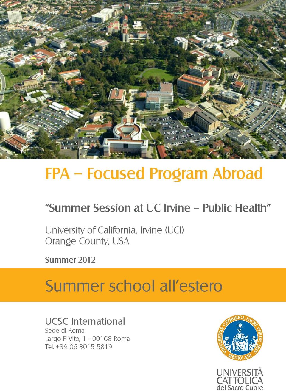 2012 Summer school all estero UCSC International