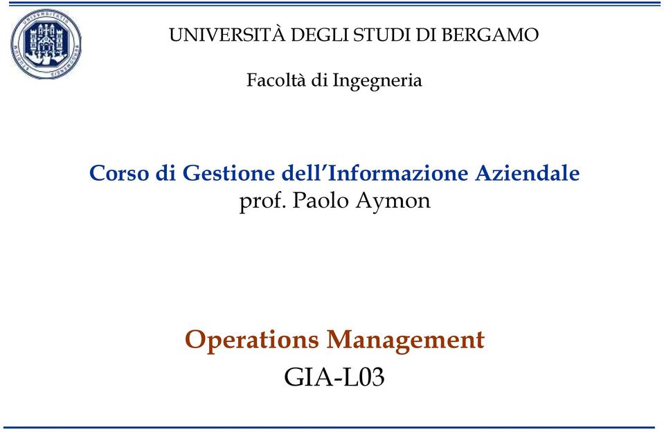 dell Informazione Aziendale