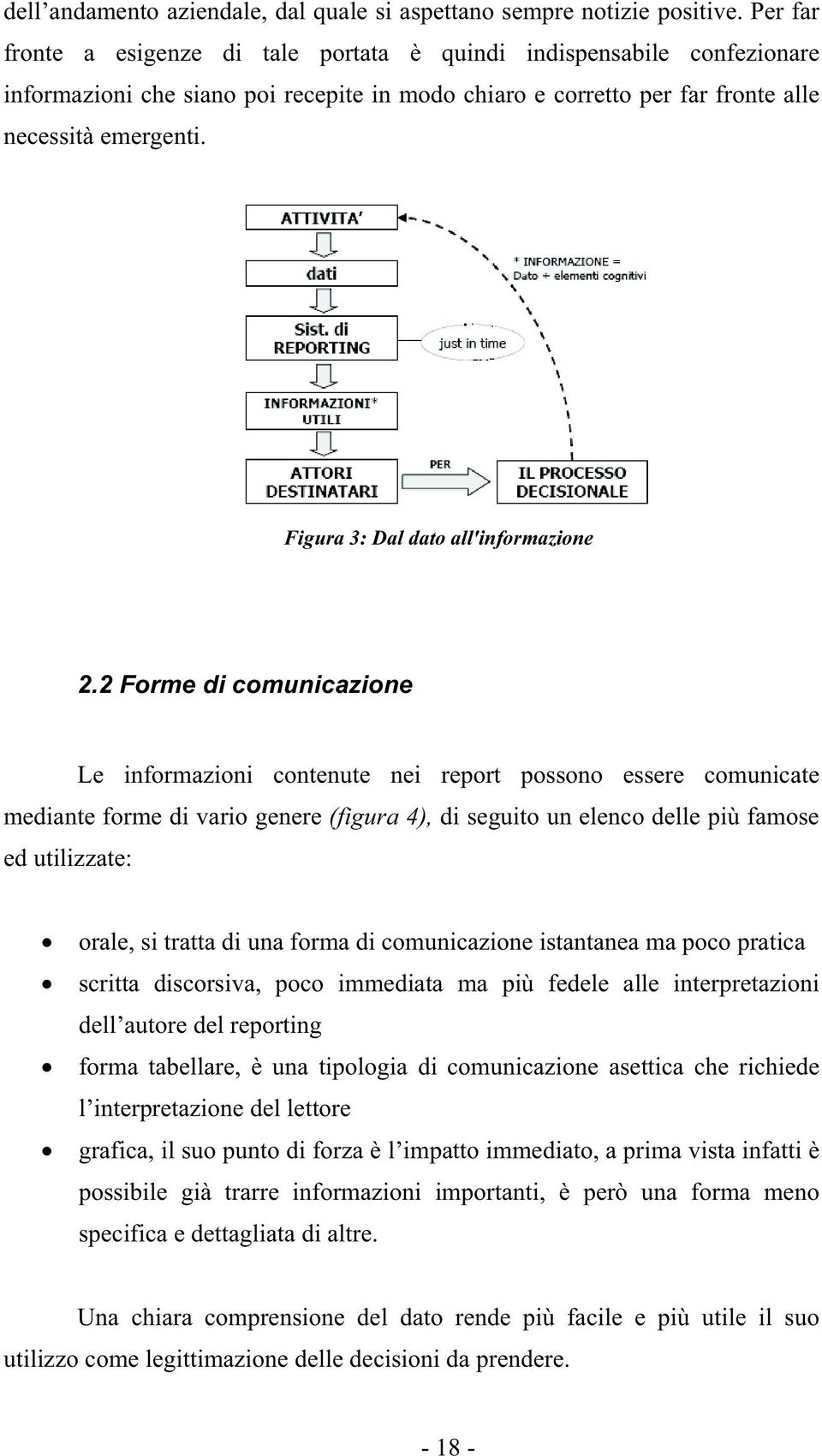 Figura 3: Dal dato all'informazione 2.