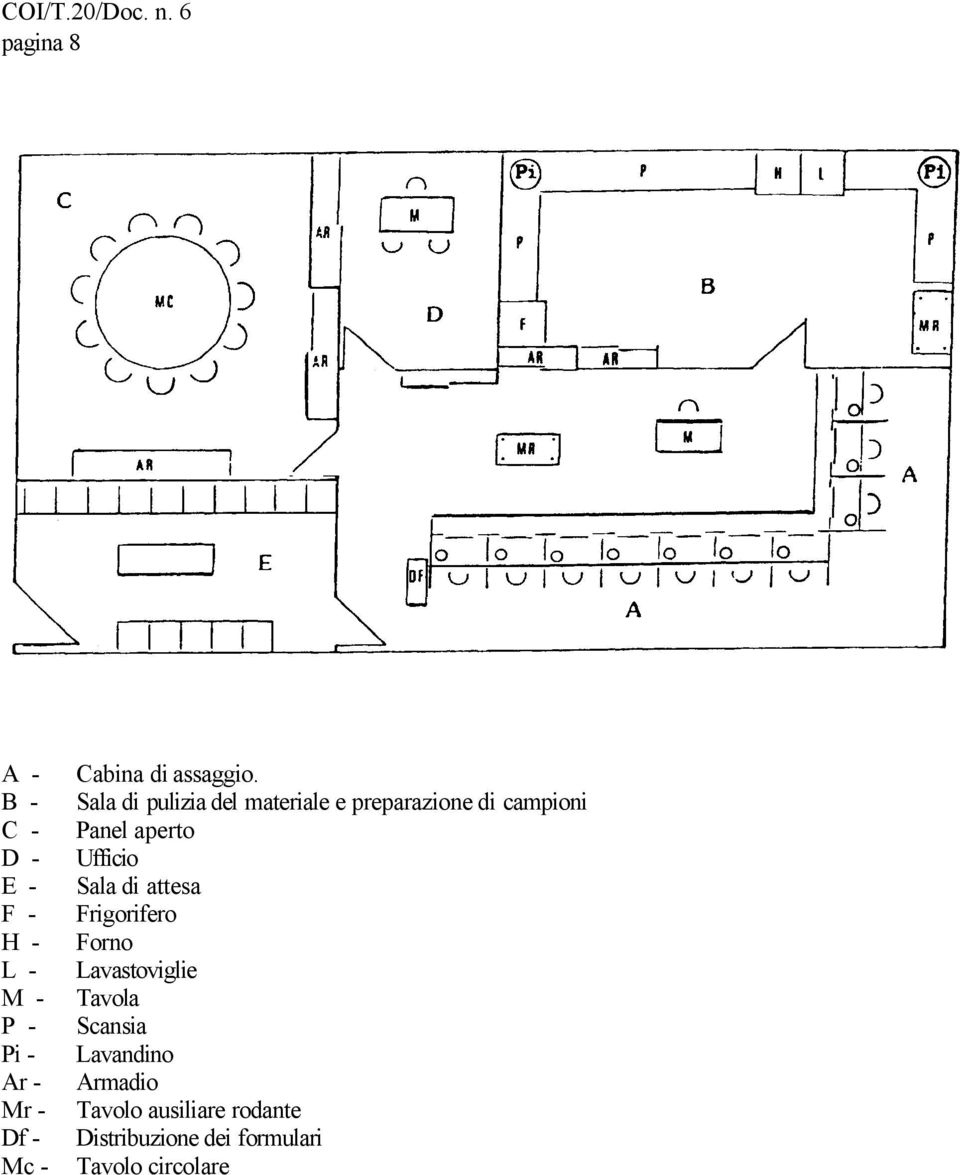 Sala di pulizia del materiale e preparazione di campioni Panel aperto Ufficio