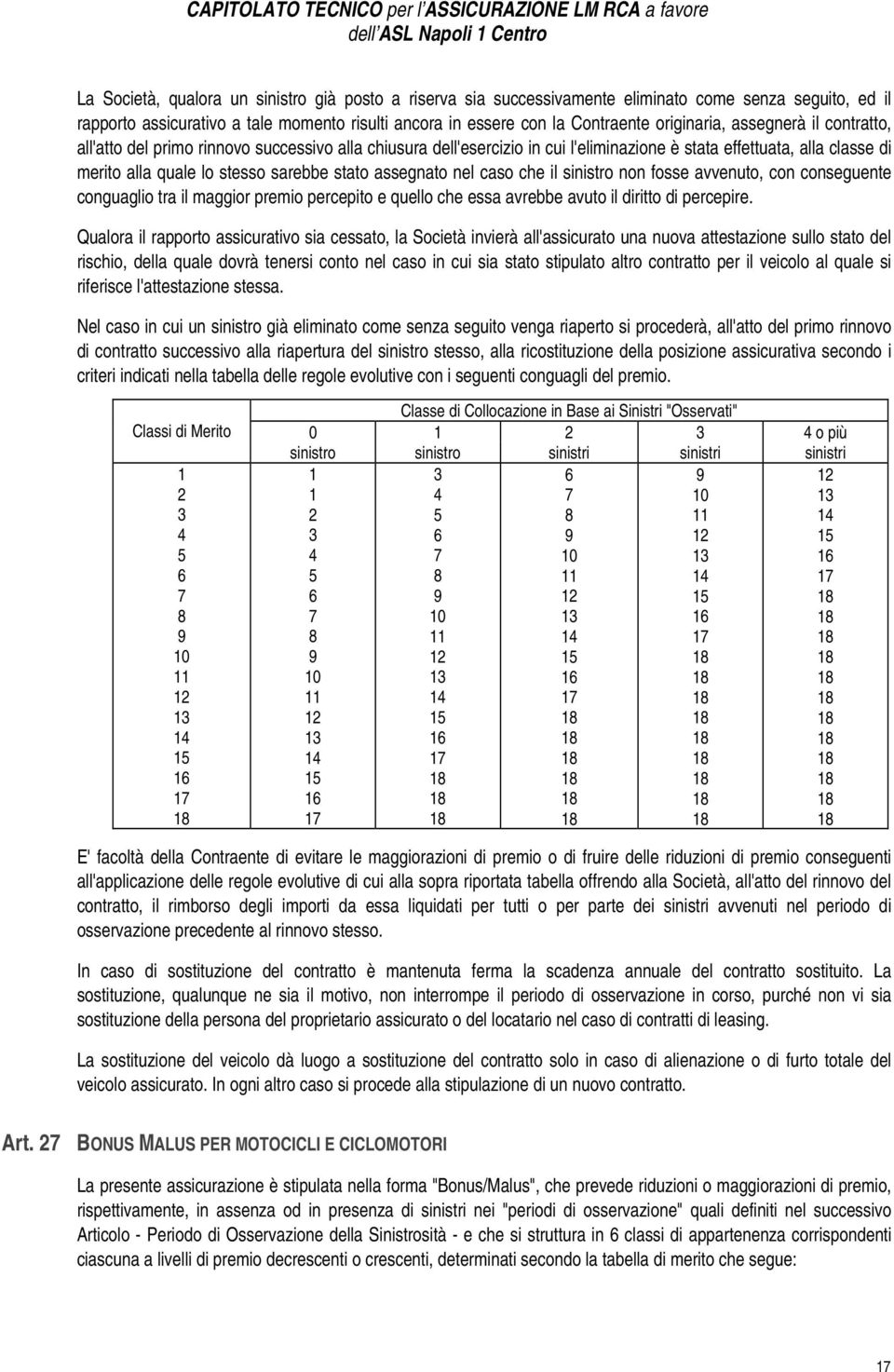 nel caso che il sinistro non fosse avvenuto, con conseguente conguaglio tra il maggior premio percepito e quello che essa avrebbe avuto il diritto di percepire.