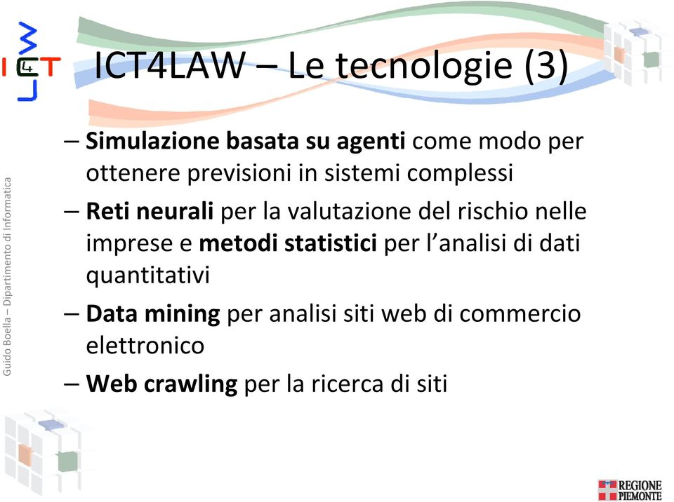 nelle imprese e metodi statistici per l analisi di dati quantitativi Data