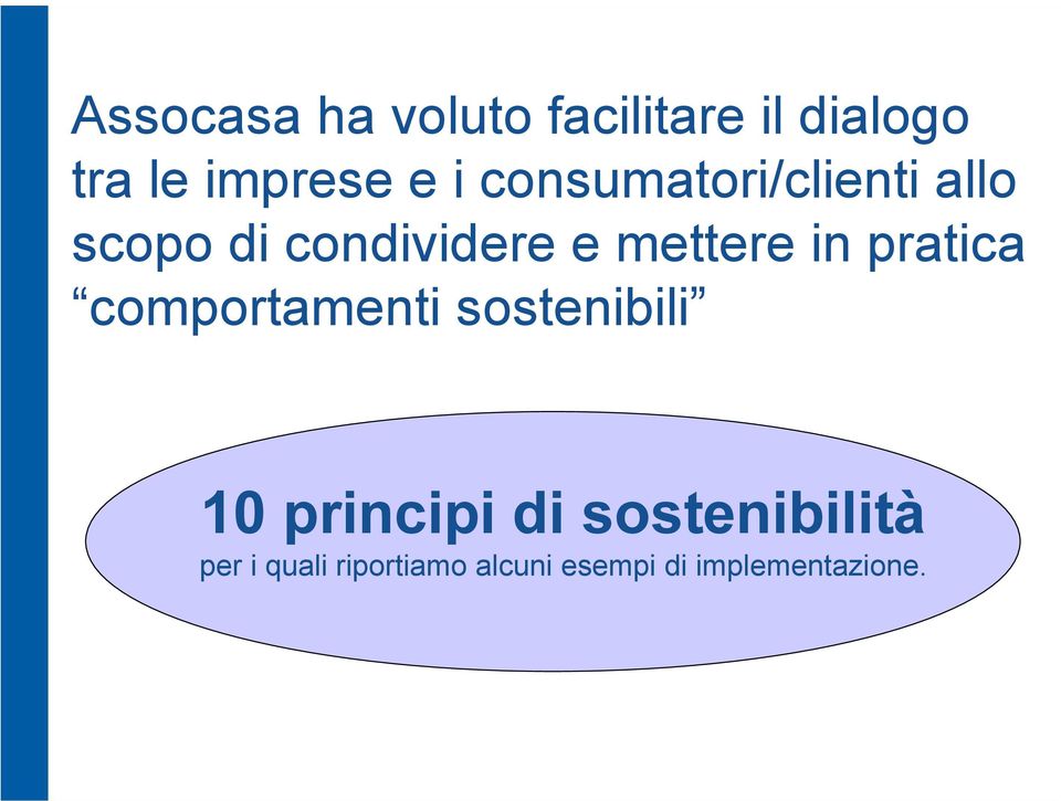 pratica comportamenti sostenibili 10 principi di