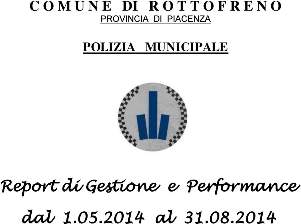 MUNICIPAE Report di Gestione e