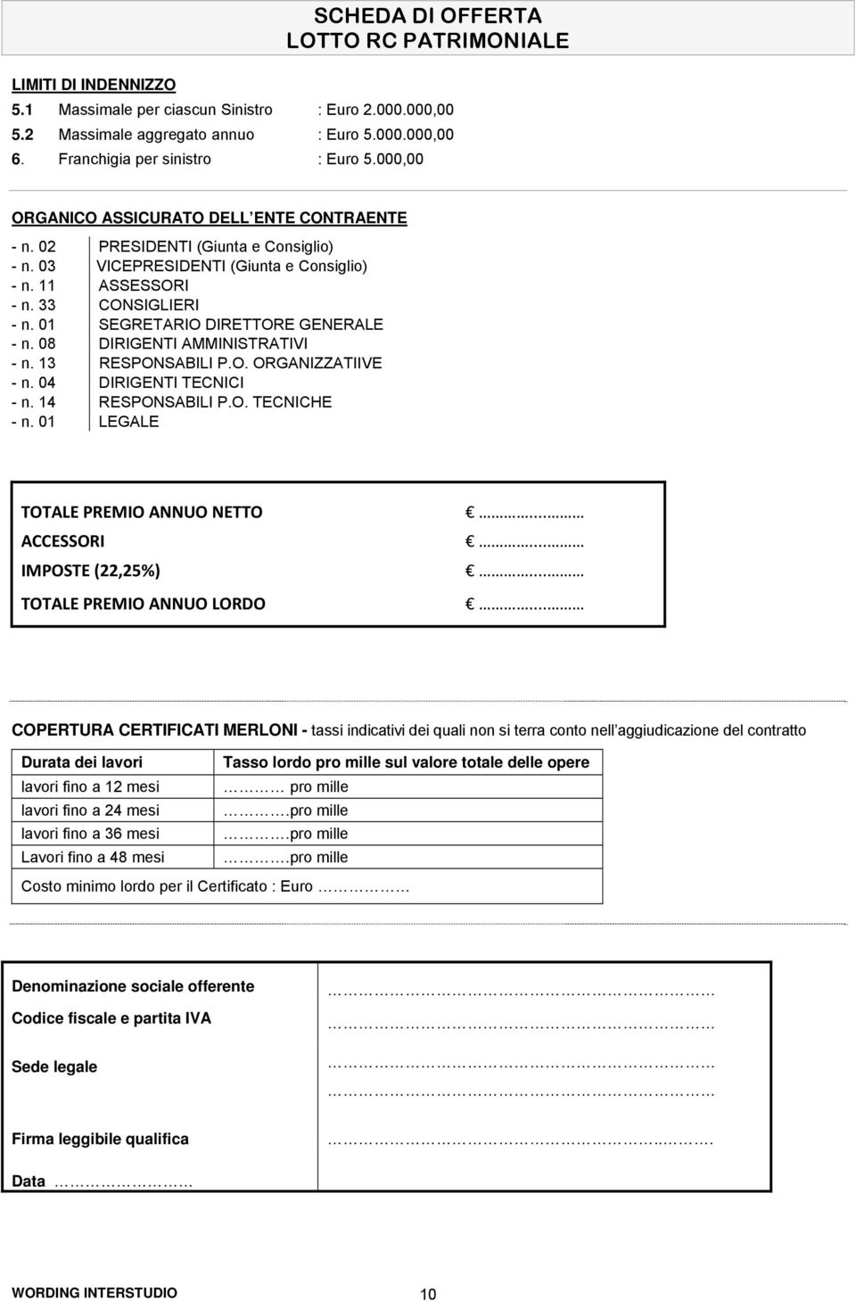 33 CONSIGLIERI - n. 01 SEGRETARIO DIRETTORE GENERALE - n. 08 DIRIGENTI AMMINISTRATIVI - n. 13 RESPONSABILI P.O. ORGANIZZATIIVE - n. 04 DIRIGENTI TECNICI - n. 14 RESPONSABILI P.O. TECNICHE - n.