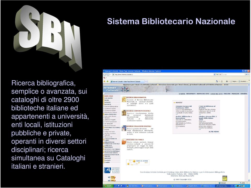 istituzioni pubbliche e private, operanti in diversi settori