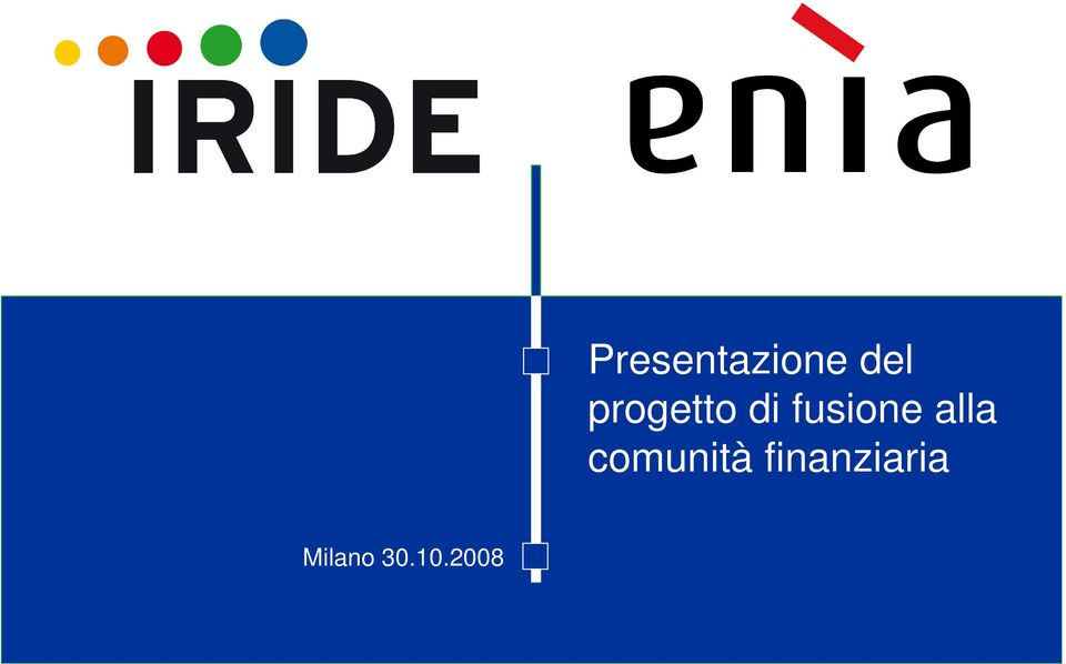 del progetto di