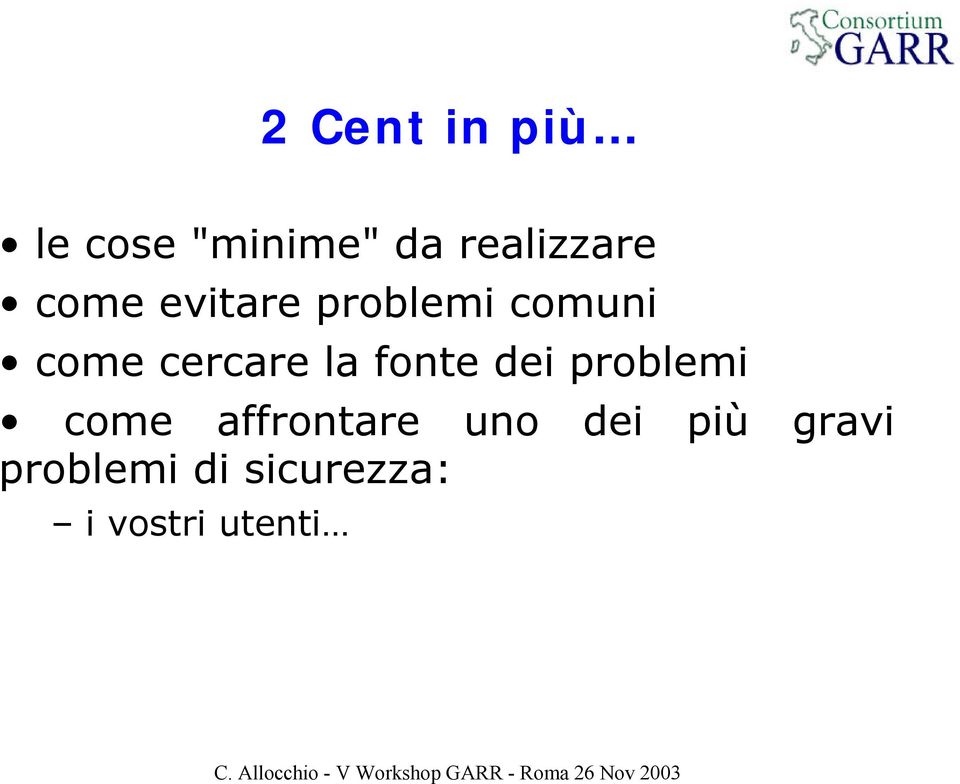 fonte dei problemi come affrontare uno dei