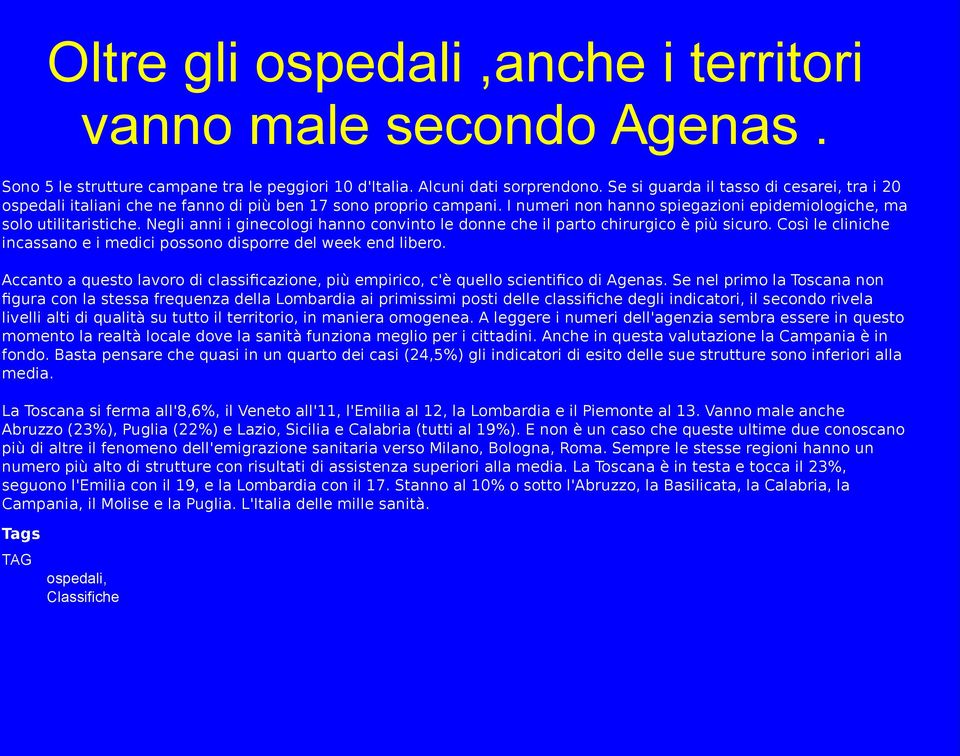 Negli anni i ginecologi hanno convinto le donne che il parto chirurgico è più sicuro. Così le cliniche incassano e i medici possono disporre del week end libero.