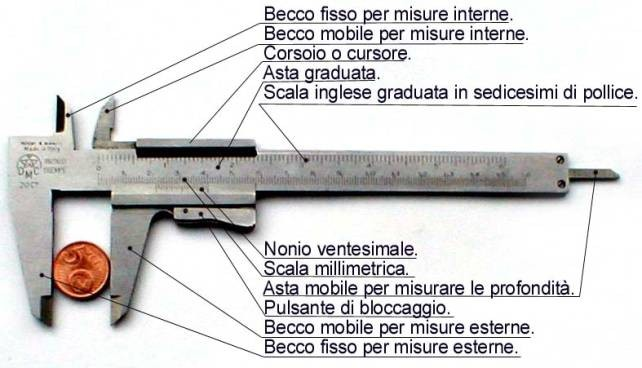 IL CALIBRO Il CALIBRO è uno strumento di misura di precisione.