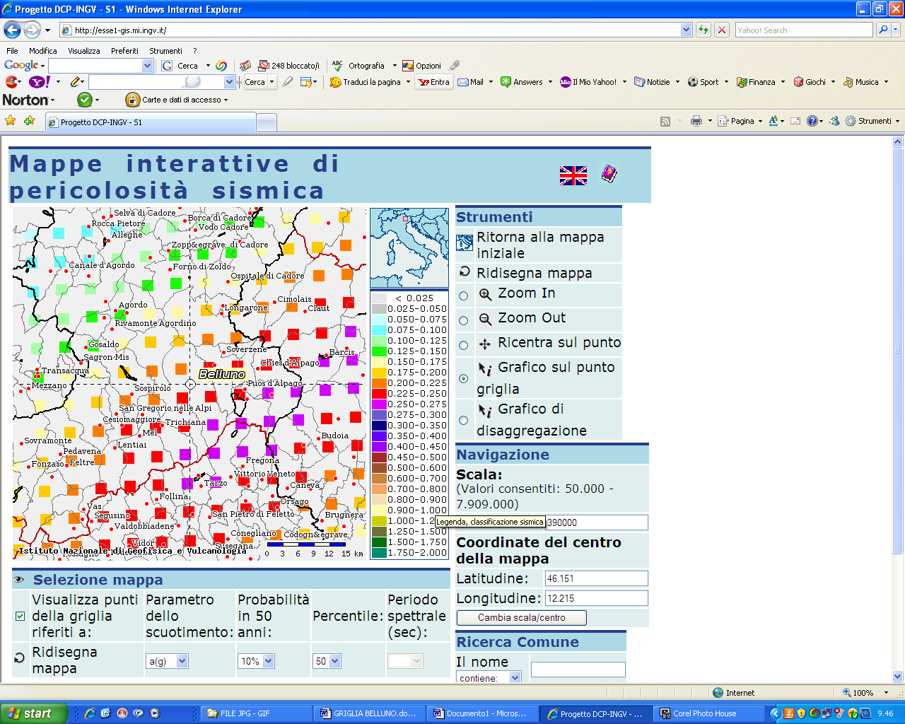 fi.3 5 4 selezionare con un clic Visualizza punti della rilia riferiti a (eneralmente è selezionato il parametro a()) 5 fare