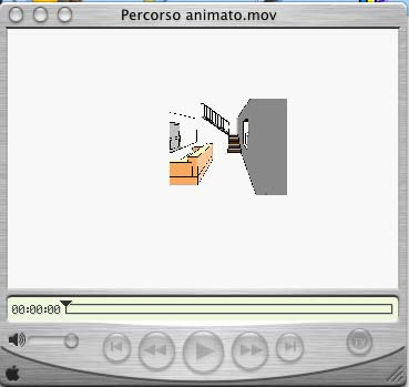 - Terminata l'anteprima, se e' pronta click Done - In Create Animation click Save Movie - Inserire il nome: Percorso animato.