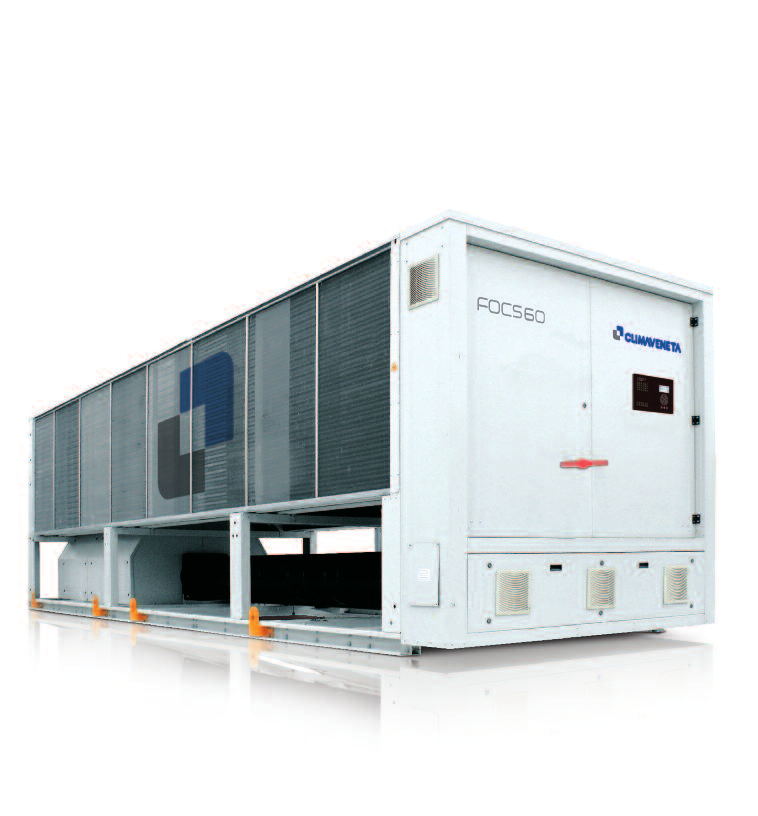 Soluzioni Refrigeratore di liquido ad alta efficienza con sorgente aria per installazione esterna - 60 Hz 313-1521 kw (89-433 tons R ) Unità da esterno per la produzione di acqua refrigerata con