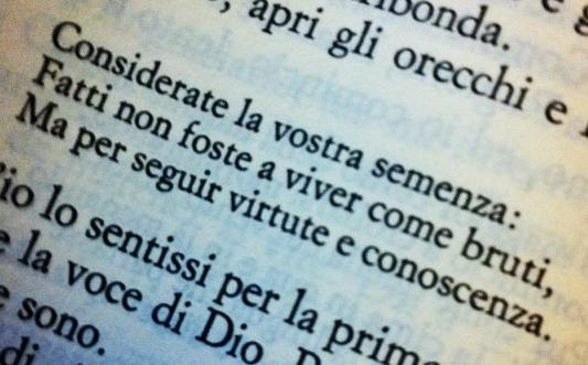 1 http://italianosemplicemente.com/ Impara a comunicare in Italiano. Semplicemente Fatti non foste a viver come bruti Buongiorno, un caro saluto a tutti.