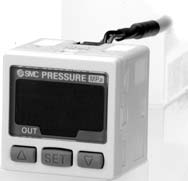 Display a due colori Pressostato digitale di precisione Serie ZSE30/ISE30 Caratteristiche Caratteristiche di connessione Campo pressione nominale Campo di regolazione pressione Pressione di prova