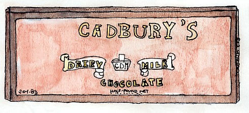 Di questo periodo, però, ha un ricordo stupendo: le tavolette di cioccolato inviate dalla Fabbrica di Cadbury ai ragazzi della scuola per essere assaggiate e valutate.