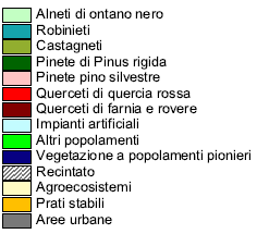 Studio di fattibilità per azioni strategiche di connessione ecologica sull asse ovest-est in Provincia di Como Parco Pineta di Appiano Gentile e Tradate Piano di settore della fauna Carta delle