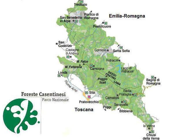 L area del Parco nazionale delle Foreste Casentinesi - Area di grande pregio - Bassa diffusione del turismo rurale - Grande interesse da parte degli attori locali - Approccio di ricerca di tipo