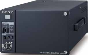 Componenti versatili Le telecamere HDC-1000/HDC-1500 sono compatibili con diverse periferiche (unità di controllo, telecomandi, unità di controllo di rete e unità di configurazione principali).