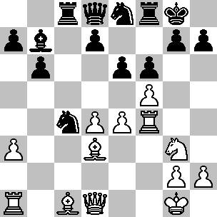E divertente vedere i pezzi bianchi impegnati nell assalto frontale contro il Re avversario addentrarsi sempre più nelle retrovie nemiche, mentre il N.