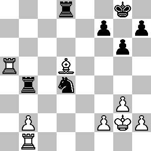 178. Najdorf-Boleslavsky Est Indiana 1.d4 Cf6 2.c4 g6 3.g3 Ag7 4.Ag2 0-0 5.Cf3 d6 6.0-0 c5 7.dxc5 dxc5 8.Ce5 Un importante novità proposta da Najdorf.