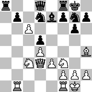 19...Cxc4 20.bxc4 Cd4 Il pedone nero che sta per apparire in d4 è destinato a cadere, tuttavia l apertura della colonna c e la debolezza del pedone in c4 rappresentano un adeguato compenso.