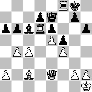 QUARTO TURNO 22. Geller-Boleslavsky Ovest Indiana 1.d4 e6 2.Cf3 Cf6 3.c4 b6 4.Cc3 Ab7 5.Ag5 h6 6.Axf6 Dxf6 7.e4 A parità di condizioni è sempre vantaggioso occupare il centro con i pedoni.