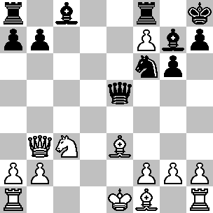 8.a3 dxc4 9.Axc4 Dopo 9.axb4 seguirebbe la bella intermedia 9...cxd4, dove due pezzi bianchi sono in presa. Dopo 10.Axc4 dxc3, né 11.Db3, né l immediata 11.bxc3 offrono al B. un vantaggio tangibile.