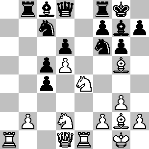 SETTIMO TURNO 43. Averbach-Najdorf Est Indiana 1.d4 Cf6 2.c4 g6 3.g3 Ag7 4.Ag2 0-0 5.Cc3 d6 6.Cf3 c5 7.