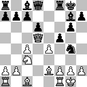 Se il B. replica a 26...exf4 prendendo in f6, allora il N. può dare scacco in g3, prima di riprendere l alfiere col cavallo. 26.fxe5 Axe5 27.Df5 Tf8 28.Df2 Il vantaggio del B. si è dissolto. 28...Taa8 29.