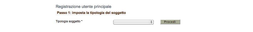 2. REGISTRAZIONE, ACCESSO AL SISTEMA E GESTIONE DELLE UTENZE Per poter procedere alla compilazione della domanda sul sistema occorre collegarsi ed effettuare la registrazione dell utente principale