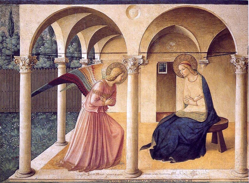 Beato Angelico, Annunciazione,