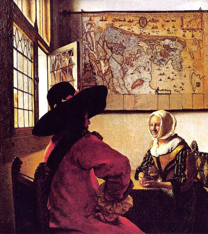 Jan Vermeer, La lattaia,
