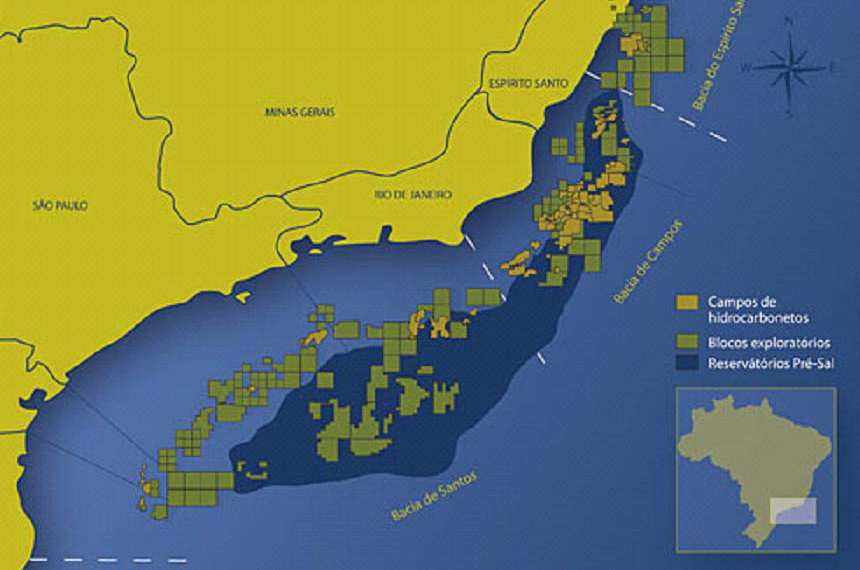 Pré-sal: opportunità potenziale pari a quello dei bacini del Mare del Nord più di 12 miliardi di barili di riserve Sistema