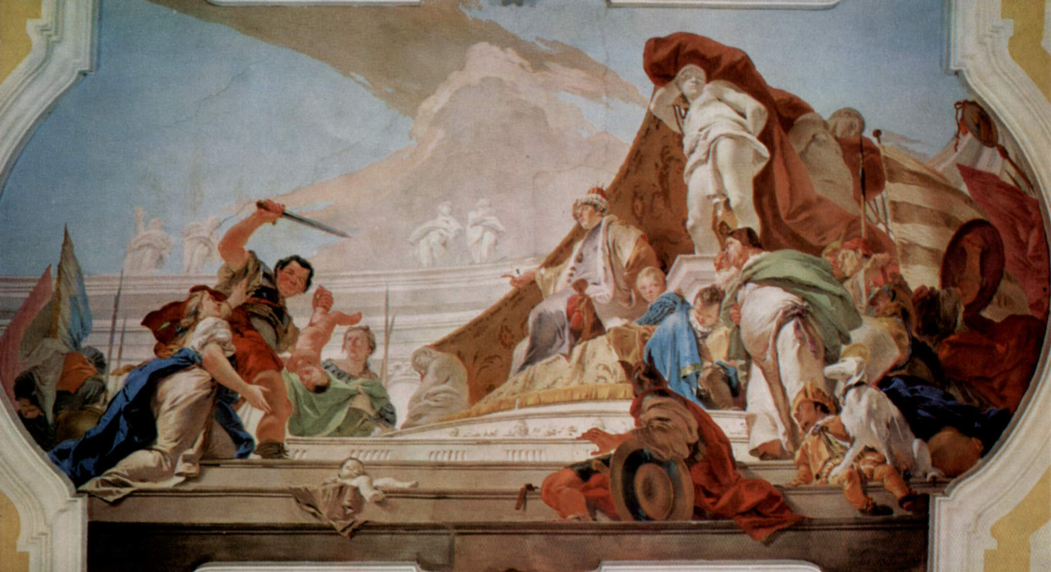 Esempi Giovan Battista Tiepolo (1696-1770) Il giudizio di Re Salomone Palazzo